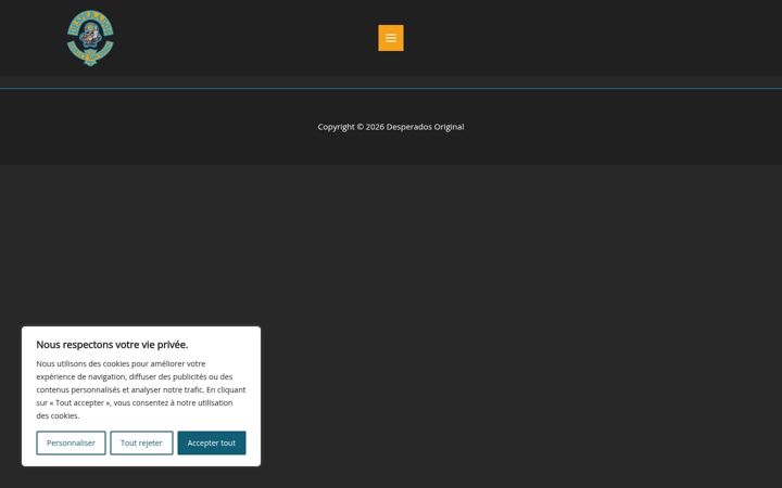 Screenshot of desperadosoriginal.com