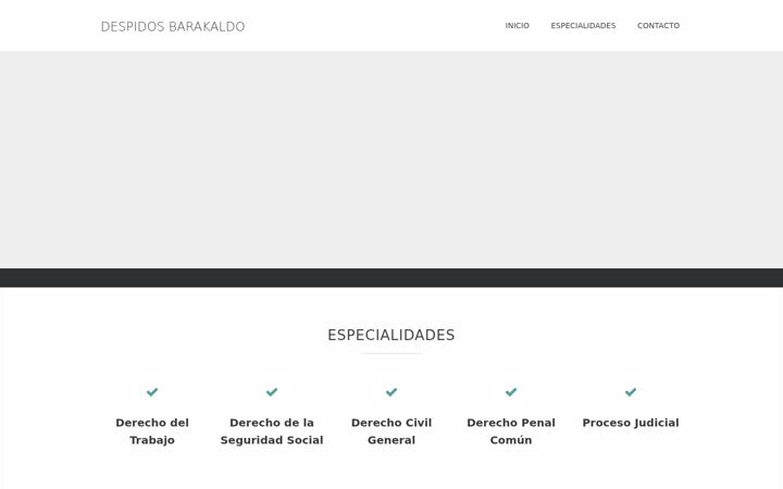 Screenshot of despidosbarakaldo.com