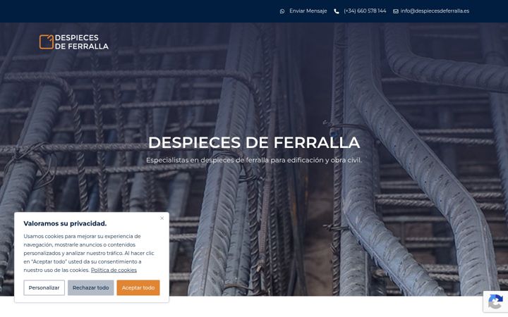 Képernyőkép: despiecesdeferralla.es