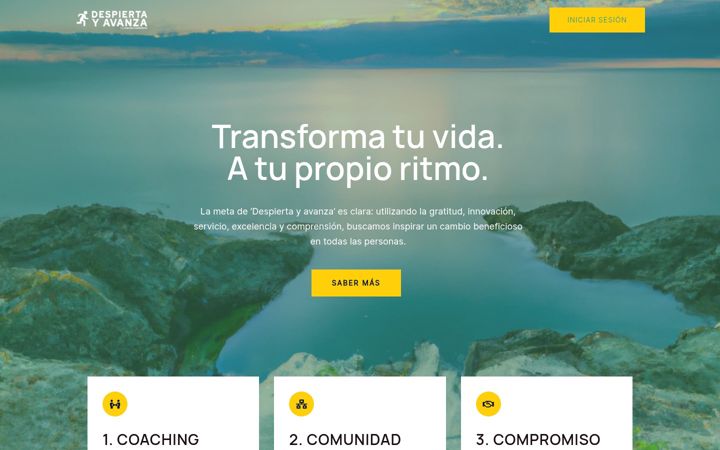 Screenshot of despiertayavanza.com