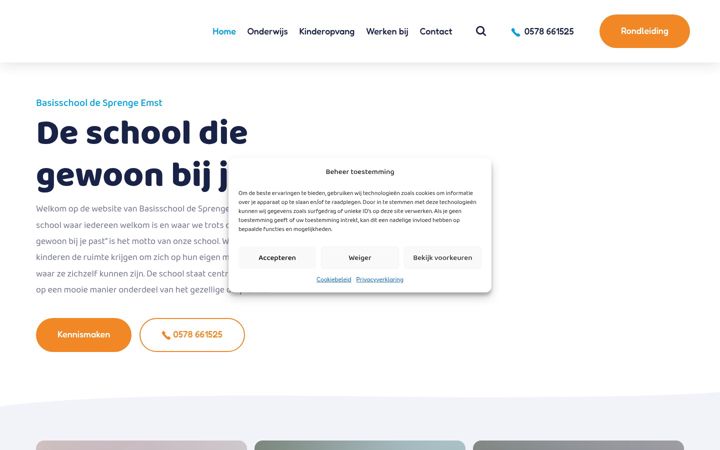 Screenshot of desprenge-emst.nl