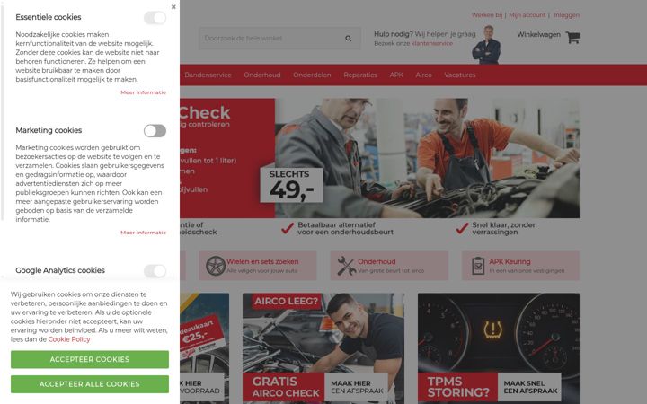 Screenshot of desprint.nl