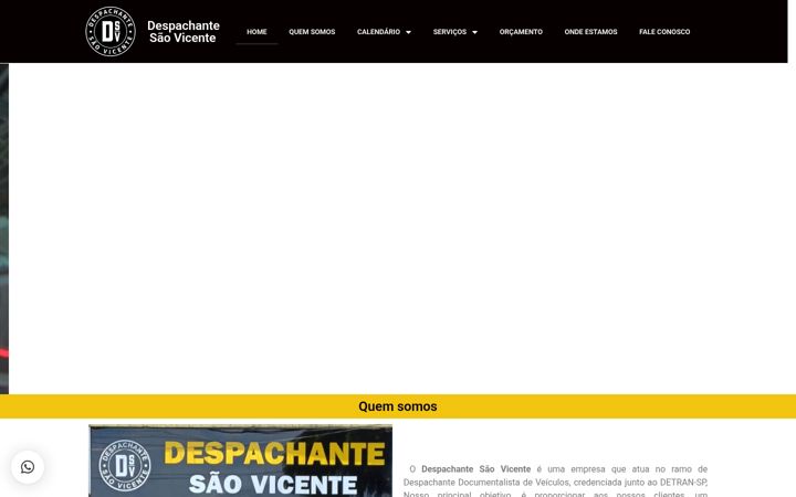Ekraanipilt saidist despsv.com.br