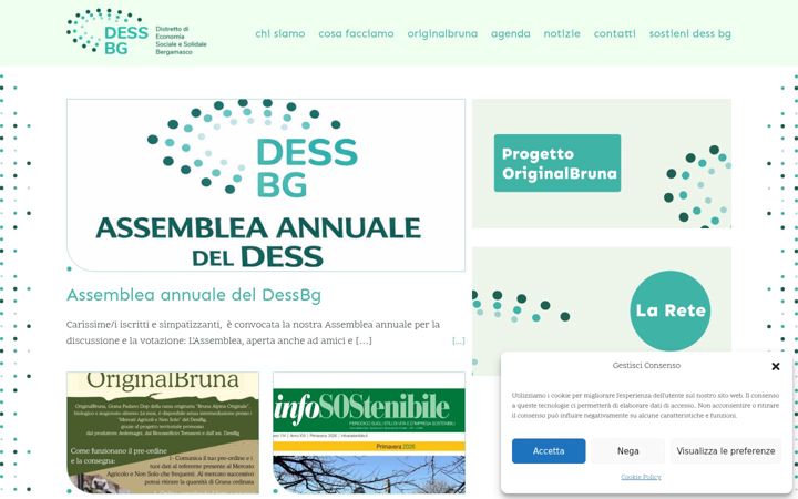 Posnetek zaslona dess.bg.it