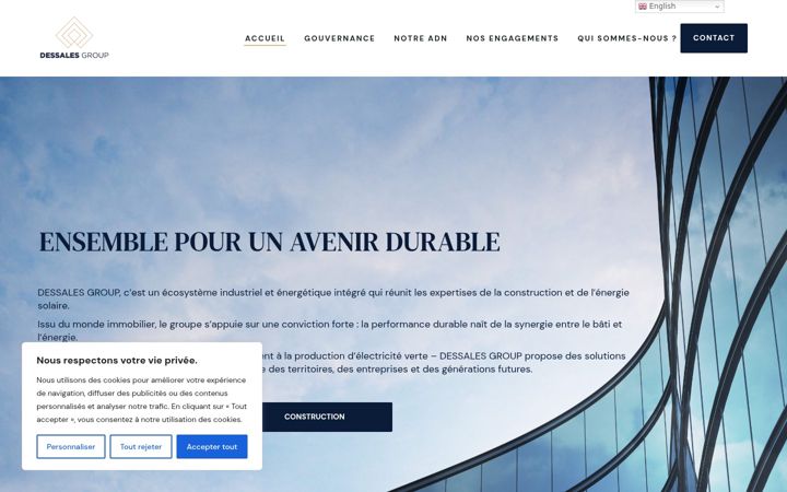 Screenshot of dessalesgroup.fr