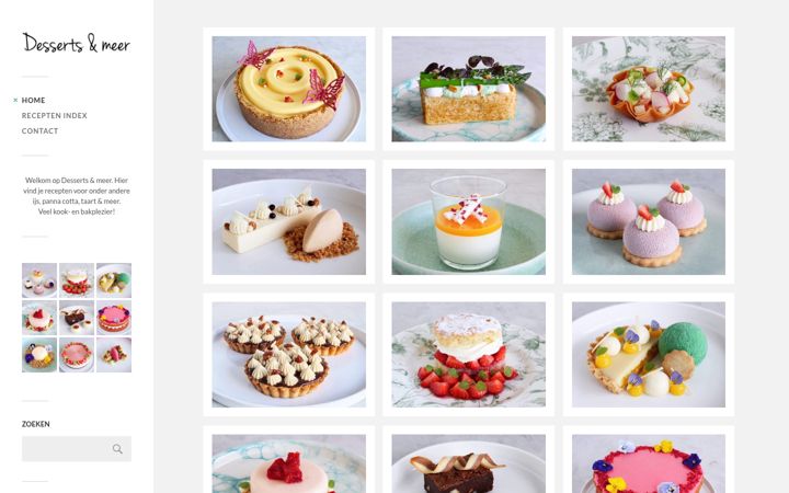 Screenshot ta' dessertsenmeer.nl