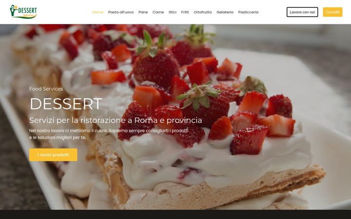 Posnetek zaslona dessertsrlfoodservice.it