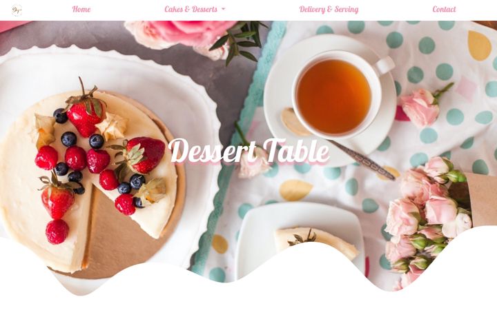 Skærmbillede af desserttable.ie