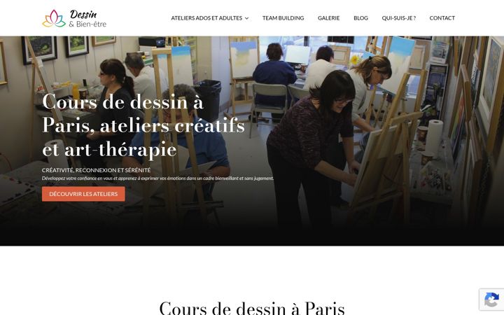 Screenshot of dessin-et-bienetre.fr