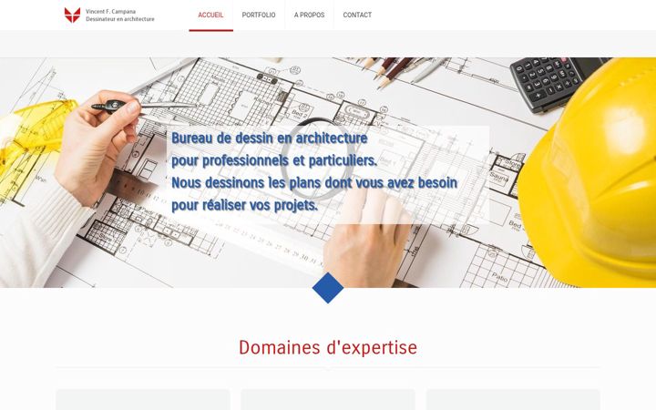 Captură de ecran a dessinateurenarchitecture.fr