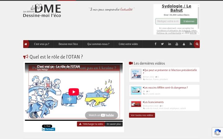 Screenshot of dessinemoileco.com