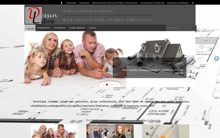 Screenshot του dessinlibre.fr