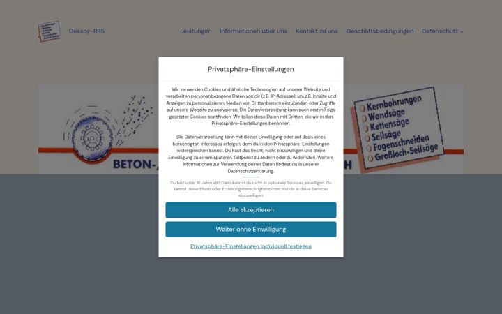 Screenshot of dessoy-bbs.de