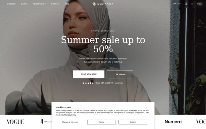 Screenshot of destaniya.com