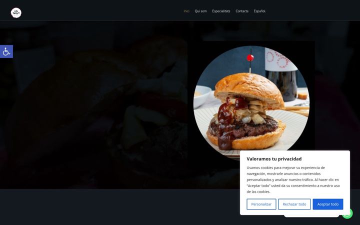 Screenshot of destapatrestaurant.com