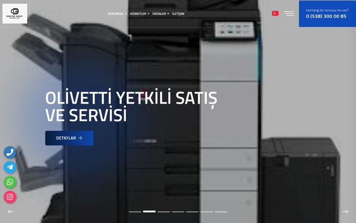 Képernyőkép: destekgrup.com.tr