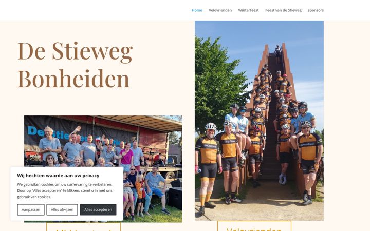 Screenshot of destieweg.be
