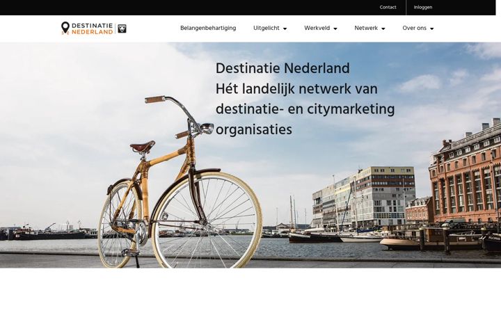 Screenshot of destinatienederland.nl