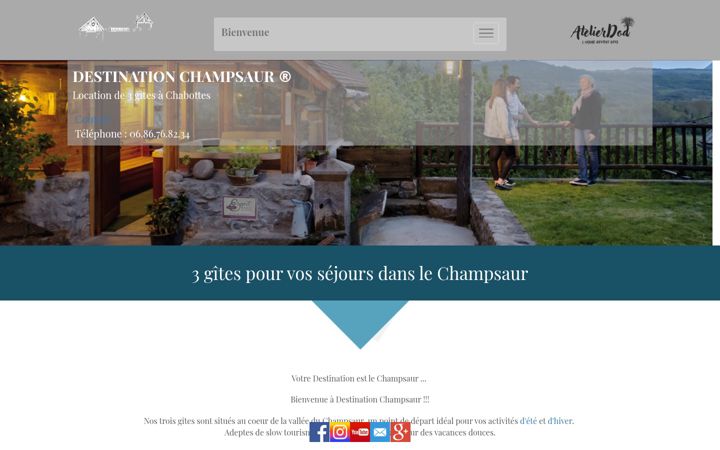 Screenshot του destination-champsaur.fr