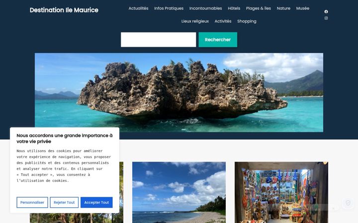 Screenshot του destination-ile-maurice.fr