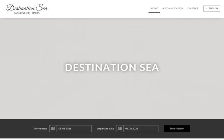 Screenshot of destination-sea.com
