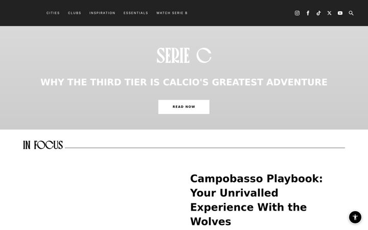 Screenshot of destinationcalcio.com