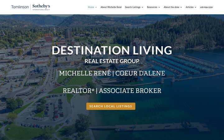 Capture d'écran de destinationliving.co