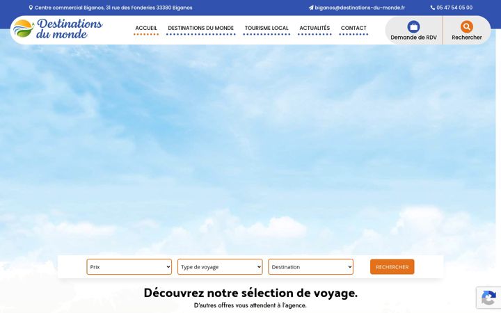 Screenshot του destinations-du-monde.fr