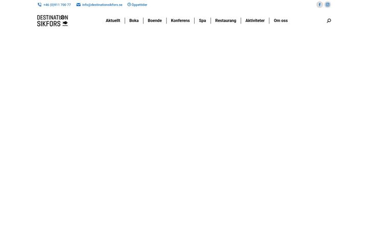 Screenshot of destinationsikfors.se