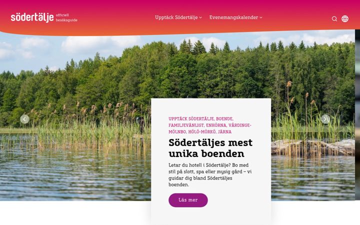 Screenshot of destinationsodertalje.se