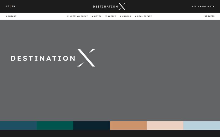 Skjermbilde av destinationx.no