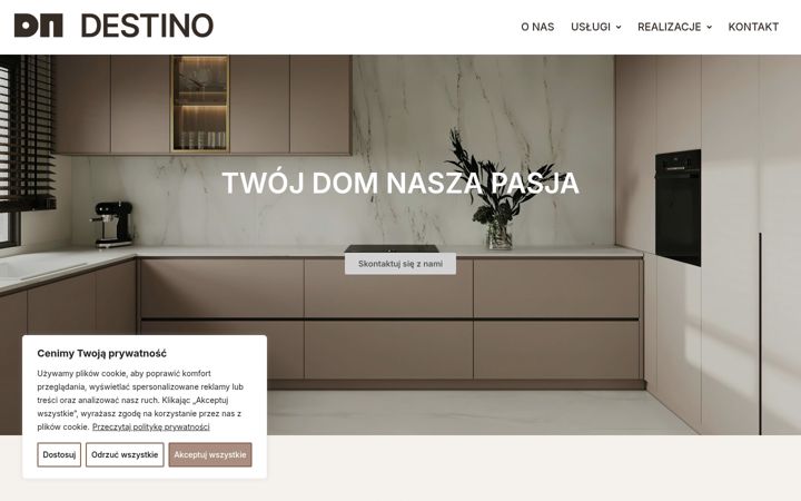 Screenshot of destino-group.com