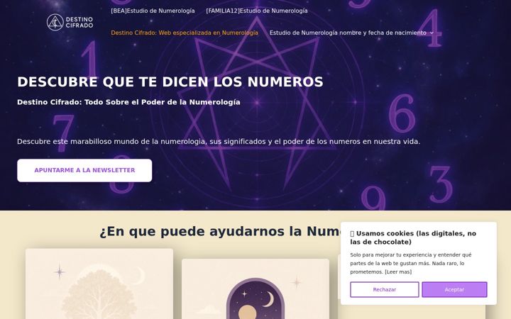 Screenshot of destinocifrado.com