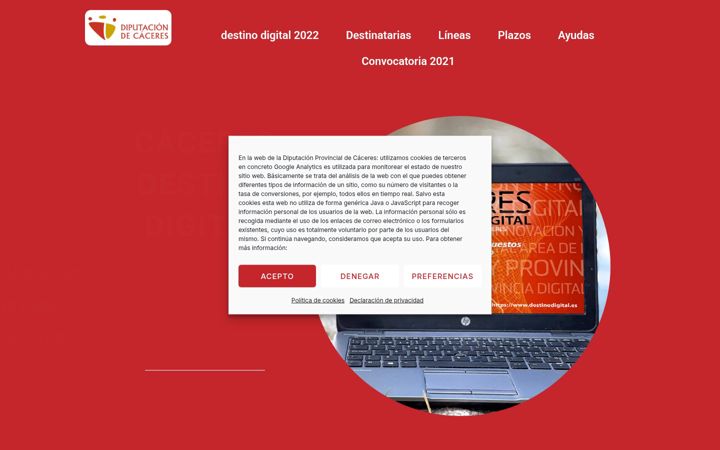 Képernyőkép: destinodigital.es