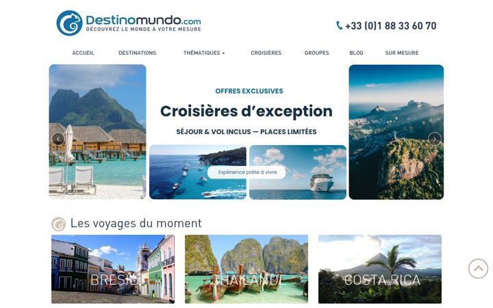 Screenshot of destinomundo.com