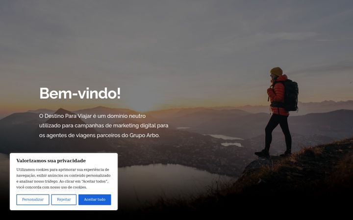 Screenshot van destinoparaviajar.com.br