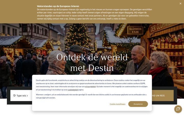 Screenshot di destintravel.nl