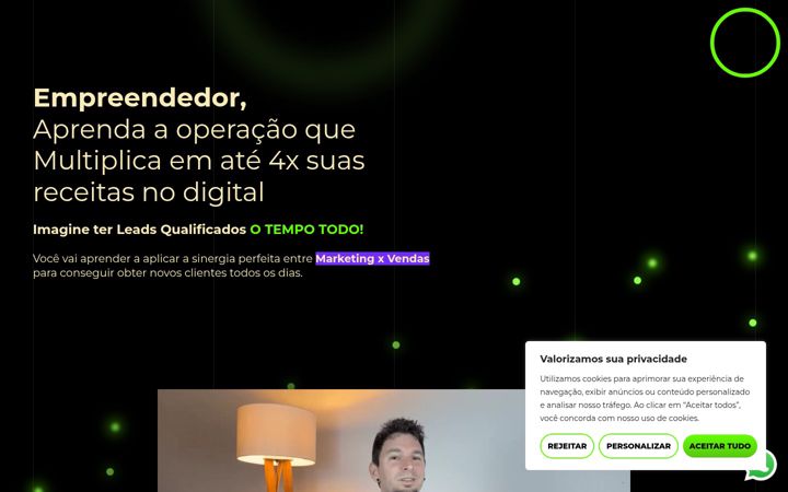 Screenshot van destravamarketing.com.br