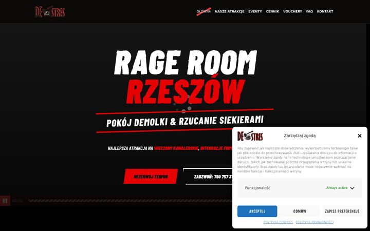 Snímek obrazovky destres.pl