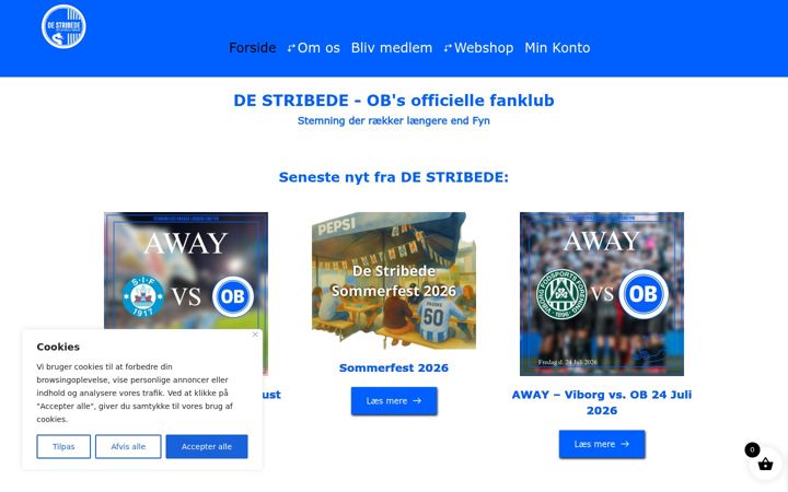 Screenshot of destribede.dk