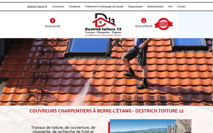 Screenshot του destrich-toiture13.fr