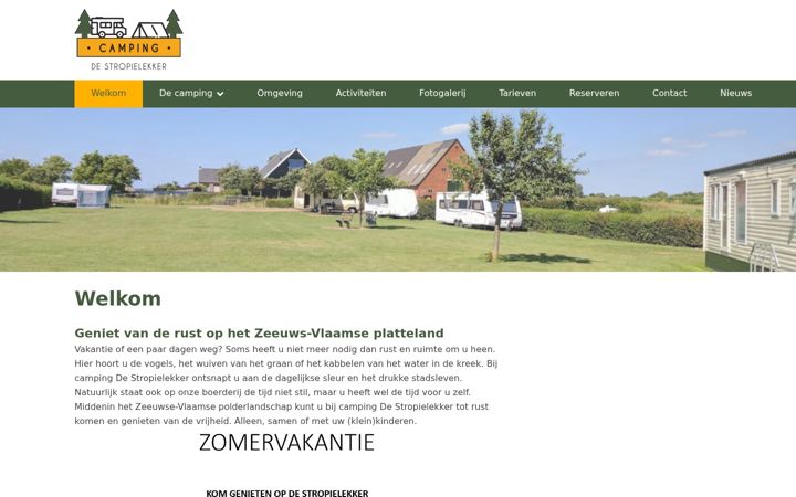 Snimka zaslona za destropielekker.nl