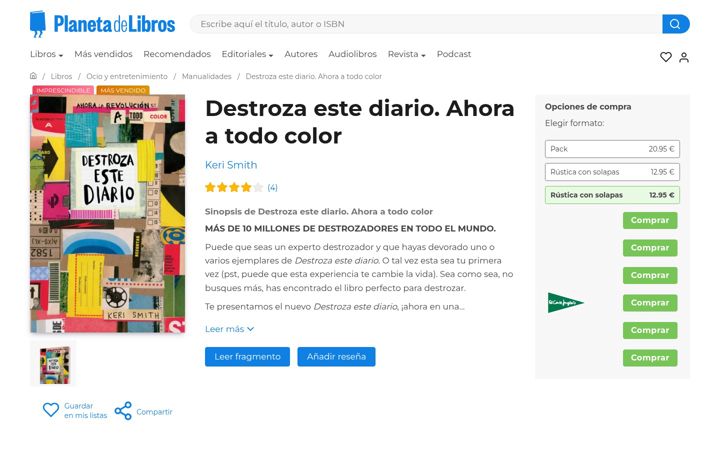 Screenshot of destrozaestediario.com