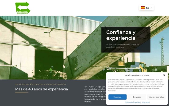 Screenshot of destruccionmercanciasreject.com