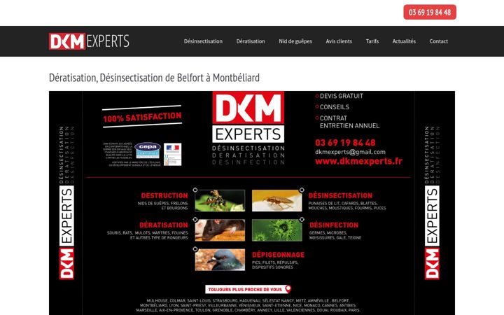 Screenshot of destruction-nuisibles-belfort.fr