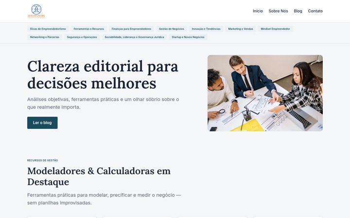 Screenshot of desventura.org
