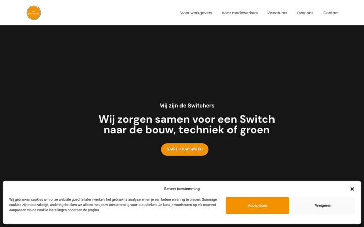 Screenshot of deswitchers.nl