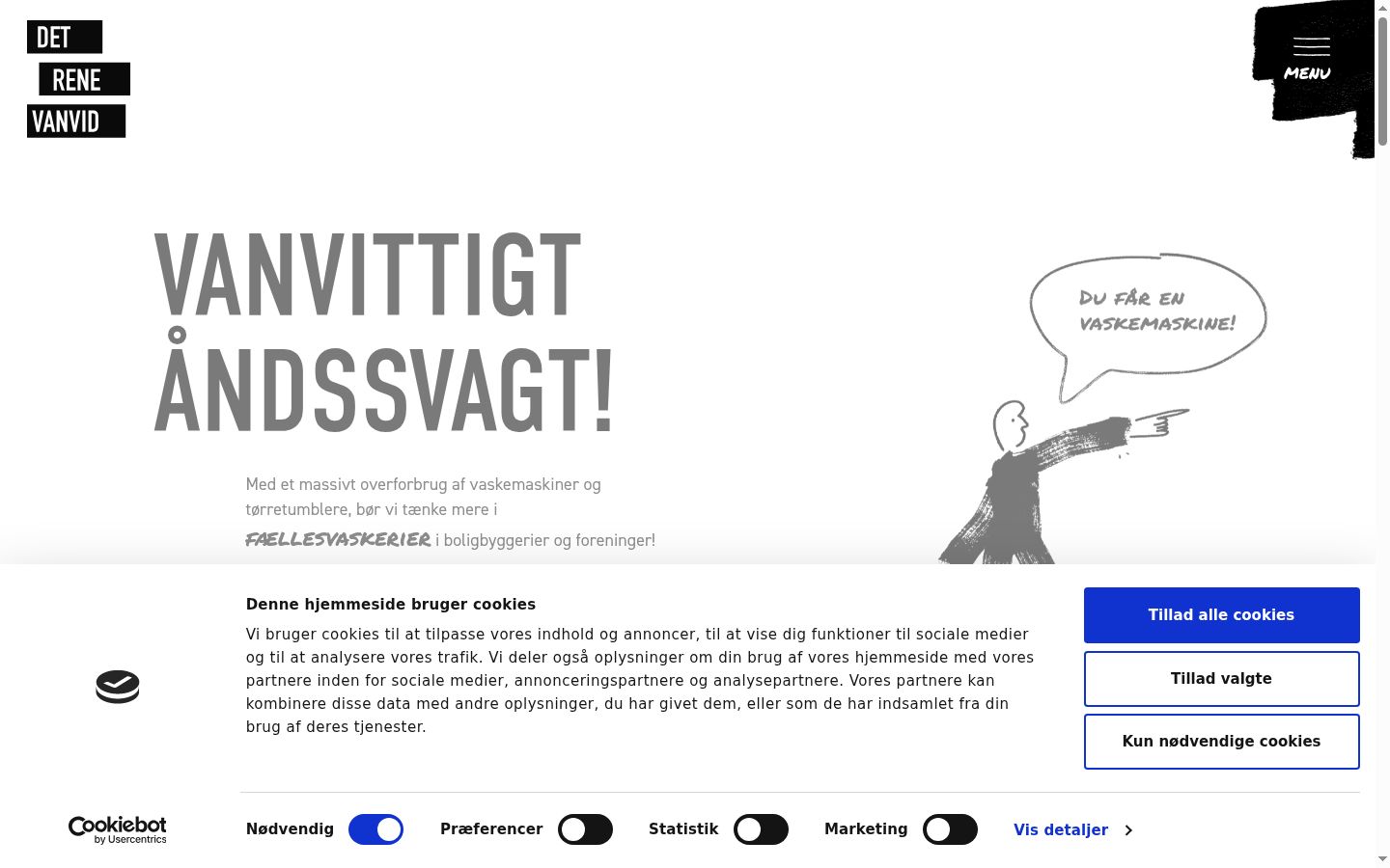 Sutikimo reklamjuostės, rodytos prieš bet kokią sąveiką, ekrano kopija