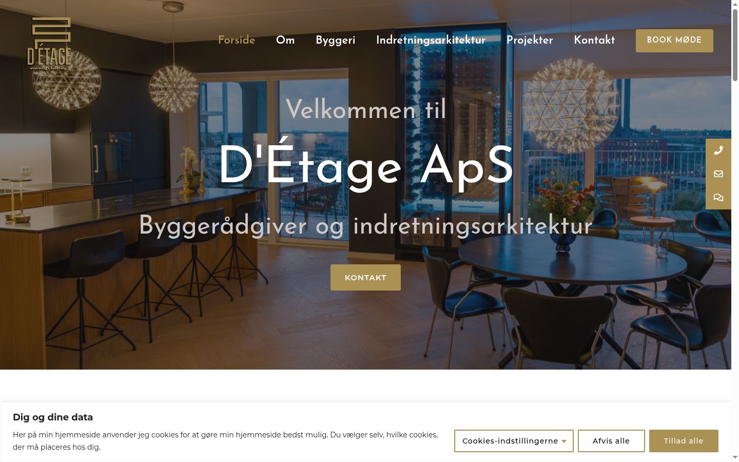 Screenshot des Einwilligungsbanners vor jeglicher Interaktion