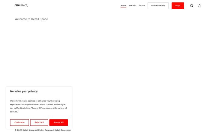 Screenshot of detail-space.com